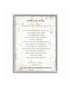Stupell Industries The Lords Prayer Our Father Rustic Distressed White Wood Look, 16" L X 20" H In Multi