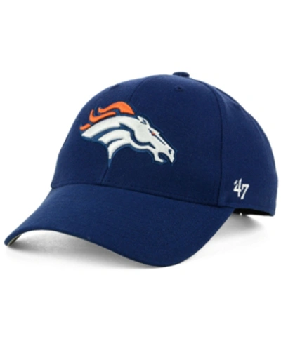 47 Brand Denver Broncos Mvp Cap In Navy