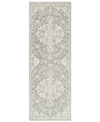Surya Harput Hap-1071 Black 2'7" X 7'3" Area Rug In Gray