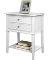 AMERIWOOD HOME COTTAGE HILL ACCENT TABLE WITH 2 DRAWERS