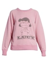 THE MARC JACOBS WOMEN'S PEANUTS® X MARC JACOBS LUCY SWEATSHIRT,0400011180938