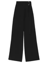 VICTORIA BECKHAM BELTED WIDE-LEG PANTS,400012578481