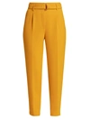 AKRIS PUNTO FRED BELTED CREPE PANTS,400012891185