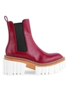 STELLA MCCARTNEY EMILIE LUG-SOLE CHELSEA BOOTS,400013161355