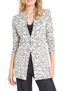 NIC + ZOE WOMEN'S ABSTRACT CHECK BLAZER,400013299965