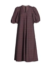STINE GOYA WOMEN'S MAVELIN CHECK SHIFT DRESS,0400013373977