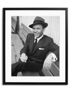 SONIC EDITIONS FRANK SINATRA ON A BENCH FRAMED PHOTO,400099232603