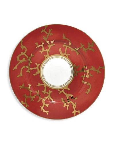 Raynaud Coral Cristobal Salad Plate