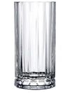 Nude Glass Wayne High Ball Glass, Set Of 4 In Clear