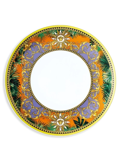 Versace Animalier Porcelain Dinner Plate In Multi