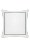 Matouk Louise 500 Thread Count Euro Sham In Celadon