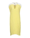 8PM 8PM WOMAN MIDI DRESS YELLOW SIZE XS ACETATE, SILK,15073507KJ 3