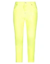 Dsquared2 Jeans In Yellow