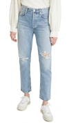Citizen Of Humanity Charlotte High Rise Straight Jeans In Moondust