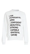 ANINE BING RAMONA EMPOWERMENT SWEATSHIRT,ANINE30505