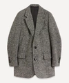 AMI ALEXANDRE MATTIUSSI SINGLE-BREASTED BOYFRIEND WOOL BLAZER,000708910