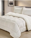 CATHAY HOME INC. ULTIMATE LUXURY REVERSIBLE MICROMINK AND SHERPA QUEEN BEDDING COMFORTER SET