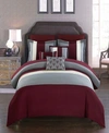 CHIC HOME AYELET 8 PIECE TWIN BED IN A BAG COMFORTER SET