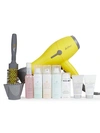 DRYBAR PRE-PARTY PACK BUTTERCUP BLOW DRYER ESSENTIALS KIT 9-PIECE SET,0400013262852