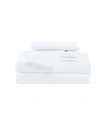 Pem America Heritage Solid Split King 7 Piece Sheet Set Bedding In White