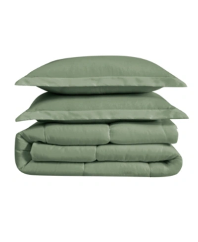 Cannon Heritage King 3 Piece Comforter Set Bedding In Green
