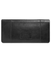 Mancini Casablanca Collection Rfid Secure Ladies Trifold Wallet In Black