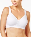 Vanity Fair Beauty Back Full Coverage Wireless Bra 72345 In Star White