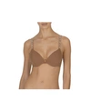 Natori Pure Luxe Underwire T-shirt Bra In Dark Brown
