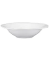 Q SQUARED RUFFLE MELAMINE 14" ROUND SHALLOW SERVING BOWL