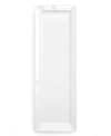 Q Squared Diamond Melamine White Sandwich Platter In White