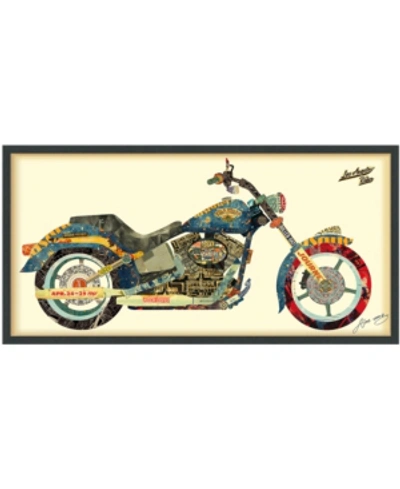 Empire Art Direct 'los Angeles Rider' Dimensional Collage Wall Art In Multi