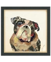Empire Art Direct 'english Bulldog' Dimensional Collage Wall Art In Multi