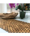 Hip-o Modern Living Teak Table Runner In Natural Te