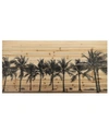 Empire Art Direct 'solitary Beach' Arte De Legno Digital Print On Solid Wood Wall Art In Natural