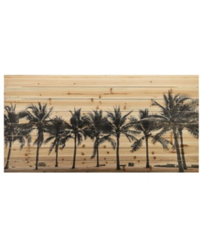 Empire Art Direct 'solitary Beach' Arte De Legno Digital Print On Solid Wood Wall Art In Natural