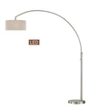 ARTIVA USA ELENA 80" LED ARCH FLOOR LAMP WITH DIMMER SWITCH