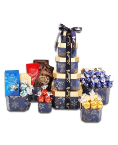 Alder Creek Gift Baskets Large Lindt Holiday Tower