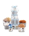 ALDER CREEK GIFT BASKETS VINTAGE SNOWMAN GIFT TOWER