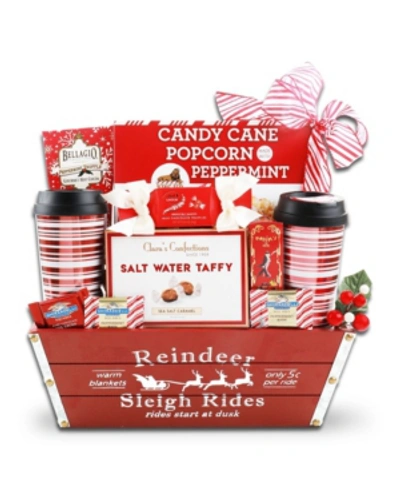 Alder Creek Gift Baskets Reindeer Sleigh Rides Gift Basket