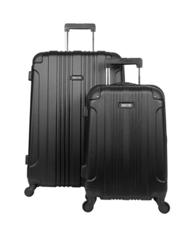 Kenneth Cole Reaction Out Of Bounds 2-pc Lightweight Hardside Spinner Luggage Set In Black