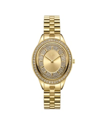 Jbw Women's Bellini Diamond (1/8 Ct. T.w.) Watch In 18k Gold-plated Stainless-steel Watch 30mm