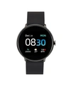 ITOUCH SPORT 3 UNISEX TOUCHSCREEN SMARTWATCH: BLACK CASE WITH BLACK STRAP 45MM