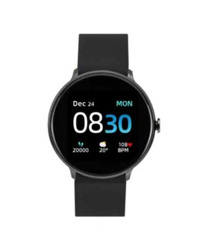 Itouch Sport 3 Unisex Touchscreen Smartwatch: Black Case With Black Strap 45mm