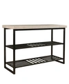Furniture Capri Console Table In Alabaster