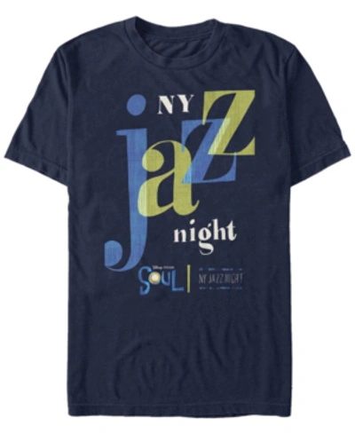Fifth Sun Men's Soul Ny Jazz Night Short Sleeve T-shirt In Navy