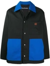 ACNE STUDIOS TWO-TONE SHIRT JACKET