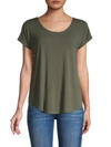 BOBEAU Crossback Scoopneck T-Shirt