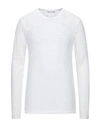 Grey Daniele Alessandrini Sweaters In White