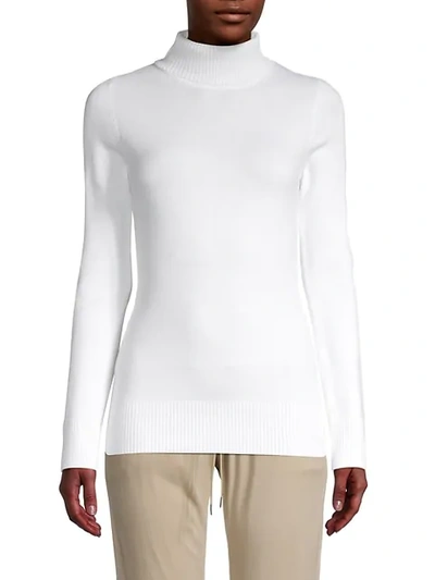 French Connection Turtleneck Sweater In White