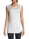 BLANC NOIR Ruched Muscle Tank
